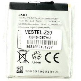 Resim Vestel Venus Z20 Batarya Pil 