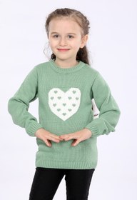 Resim Cloudy Kids Kız Çocuk Regular Fit Basic Triko Kazak 