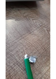 Resim Rg6 U4 (Ccs) Full Hd Yeşil Tv Kablosu 100 M 