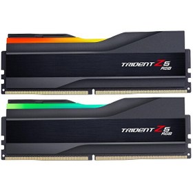 Resim G.Skill Trident Z5 F5-6800J3446F24GX2-TZ5RK RGB DDR5 6800 MHz 48 GB (2x24 GB) Dual (34-46-46-108) 1.35V CL34 RAM G.Skill