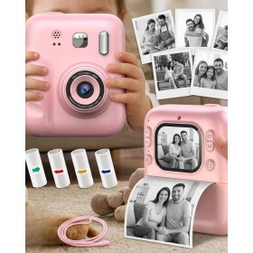 Resim Uravas Store Y300H Pri̇nter Kamera Pembe 