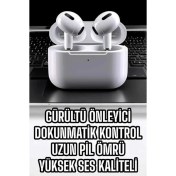 Resim Techno Stock 3.nesil Tws Bluetooth Kulaklık Mikrofonlu Anc Özelliği Dokunmatik Kontrol 