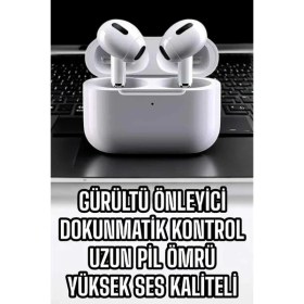 Resim Techno Stock 3.nesil Tws Bluetooth Kulaklık Mikrofonlu Anc Özelliği Dokunmatik Kontrol 