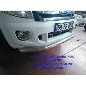 Resim Guardbuck Ranger 2012-2015 (4x4) Uyumlu Tekli Düz Bükümlü Bıyık 70 - Scad A 