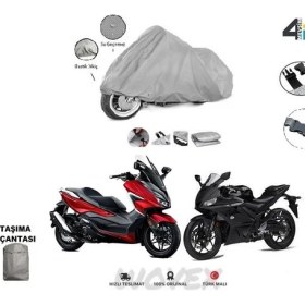 Resim Wovex Rks Rico 50 Motosiklet Brandası,branda,örtü(Arka Çanta Uyumlu Değildir) 