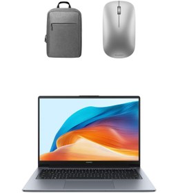 Resim Huawei MateBook D14 MOUSE+ÇANTA HEDİYELİ Intel Core i5-12450H 16GB 512GB SSD 14" Windows 11 Gri 