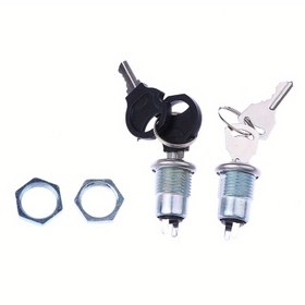 Resim 1 Takım Paslanmaz Çelik Elektronik Anahtarlı Telefon Kilidi S1203 12mm/0,47 inç 2PIN 2 Anahtar 