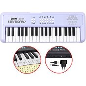 Resim Jwin CMK-1237 37 Tuşlu Elektronik Org Mor - Etiket ve Adaptör 