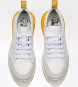 Resim Bueno Shoes Beyaz Sarı Deri Erkek Spor Ayakkabı 01mq5500 
