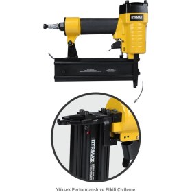 Resim Özgürce Havalı Çivi Çakma Tabancası 10-50 Mm, Çantalı, Çok Fonksiyonlu 