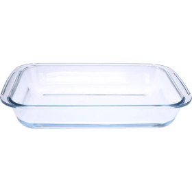 Resim Touch Me Borosilikat Dikdörtgen Fırın Kabı 3 L 2 Adet 