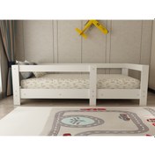 Resim Herseycik Ninnimo Mdf Montessori Karyola Y2 Beyaz - Y 1045 