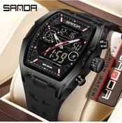Resim Gaojunshop01 Ofns Erkek Spor Saati - Adımsayar Pusula Metronom Alarm Dijital Ekran Nylon Kayış Siyah Diğer 