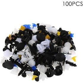 Resim Shineyee Otomobil Plastik Çıtçıt Perçin Bağlantı Elemanları Takımı, Yan Etekler Ve Tamponlar İçin Uygun 