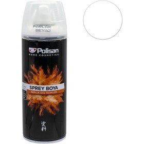 Resim Polisan P7000 Akrilik Sprey Boya 400 ML - Parlak Beyaz 