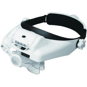 Resim Mg-820 Ledli Kafa Büyüteci Şapka Tip Büyüteç 