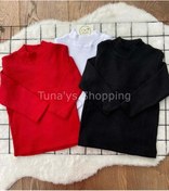 Resim Fitilli Raporlu Çocuk Badi 3'lü Set Siyah Beyaz Kırmızı Yw8g72fvs1hzq Çok Renkli 