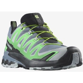 Resim Salomon 472719 Xa Pro 3d V9 Flint Stone/green Gecko/black Erkek Outdoor Ayakkabı 001 