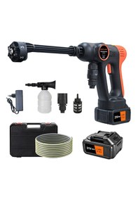 Resim Kraft Hart Çift Akülü Şarjlı Yüksek Basınçlı Oto Yıkama Makinesi 