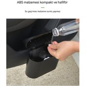 Resim Createtech Katlanır Çöp Torbası Saklama Kutusu - Araba Koltuğu Asılı Beyaz Relaxed Kutu - İb 