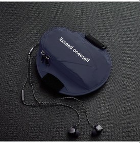 Resim Touroman Koşu Yansıtıcı Kol Çantası Kadın Evrensel Bilek Fitness Erkek Ekipmanları Spor Cep Telefonu Kol Kılıfı Yaz Çok Renkli Koyu Mavi 