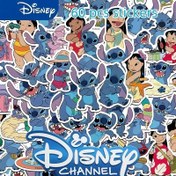 Resim 60 adet Stitch Sticker, Karikatür Sevimli Su Geçirmez Sticker, Dizüstü Bilgisayarlar, Bagaj Su Şişeleri, Cep Telefonları, Gitarlar için Uygun, DIY El Sanatları Karikatür Süslemeleri Yüksek Parlaklık Parıltılı Etki ile, Dayanıklı ve Kendinden Yapışkan Tasarım ile Mükemmel Noel Doğum Günü Hediyesi 