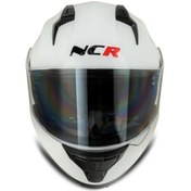 Resim NCR Tam Kapalı Kask Full Face Beyaz 