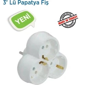 Resim Klaus 3'Lü Papatya Fiş 