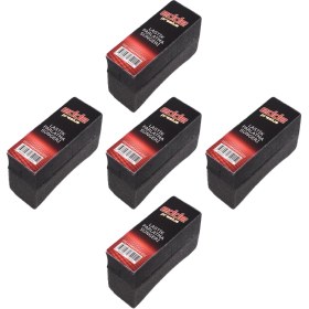 Resim Edde Araba Araç Oto Lastik Parlatma Süngeri Parlatıcı Sünger 5 Adet Set Oto Detailing 