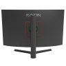 Resim RAYDIN EG27RFA-300HZ, 27", 1ms, 300Hz, Full HD, 350 nits, 2xHDMI, DP, Hoparlör, VA LED, R1500 Curved, Yükseklik Ayarlı Ayak, Frameless, FreeSync Gaming Monitör 