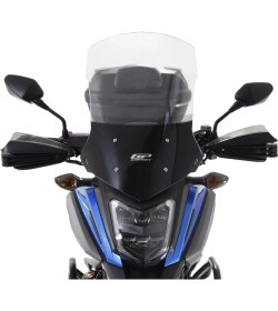 Resim GP Kompozit Honda NC 700 X / NC 750 X 2016-2020 Uyumlu Baskılı Tur Camı Şeffaf 58 cm 