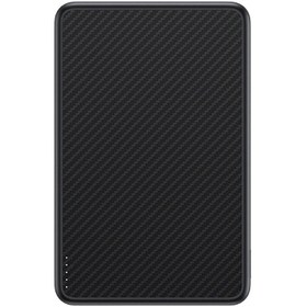 Resim Benks MP17 ArmorGo M-safe Şarj Özellikli 600D Aramid Fiber Qi2 Teknolojili Powerbank 15W 10000mAh - Siyah 