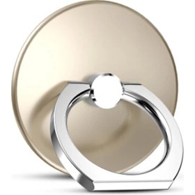 Resim GongtuShop B-Altın Tarzı Şeker Renk Parmak Yüzük Tutucu Silikon Telefon El Bandı Tutucu Bileklik Askı Iphone Için Çekme Kavrama Standı Braketi (Yurt Dışından) 