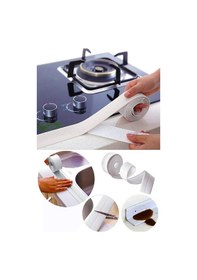 Resim Su Sızdırmaz Lavabo Kenar Bandı Beyaz Dekor Kenar Yapıştırma 