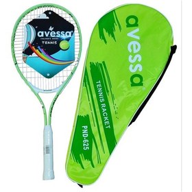 Resim Avessa Pnd-625y Panda Desenli Tenis Raketi Yeşil 