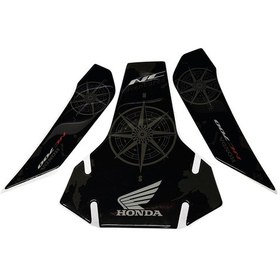 Resim Honda Nc700 Tank Pad Takım Damla Sticker Etiket Modeli 