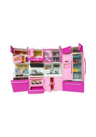 Resim 4 Lü Mutfak Seti Kitchen Set Kız Oyuncak 4 Ünite 