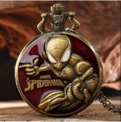 Resim hediyeconcepti Marvel Örümcek Adam Retro Kuvars Köstekli Saat 