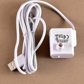 Resim USB-Powered Cat Drinking Fountain Pump - 36V Düşük Voltajlı Pet Su Dağıtıcısı Aksesuarı, Akış Kontrol Valfi ile Kompakt Tasarım, Otomatik Pet Hidrasyon için, Kedi Su Fıskiyeli Pompası, Akıllı Pet Aksesuarı, Şeffaf Boru 