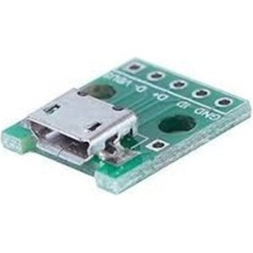 Resim Mikro Usb Dip Dönüştürücü Micro Usb Adaptör 
