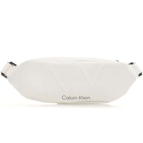 Resim Calvin Klein Ny Shaped Waistbag Md Kadın Bel Çantası White - White / STD 