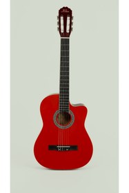 Resim Klas KSC-4 KLASİK GİTAR TAM BOY KESİK KASA 4/4 NATUREL 