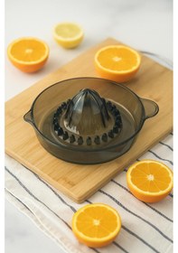 Resim Akrilik Füme Narenciye Limon & Portakal Sıkacağı Pratik Portakal Sıkacağı 