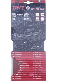 Resim DWT SP-320SLM Dikdörtgen Delikli Zımpara Kağıdı 115 x 280 MM 320 Kum 