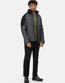 Resim Regatta Gri Erkek Zip Winter Calderdale Zip Erkek Mont Rmp345 001 