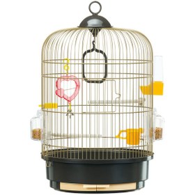 Resim Hype Store Ferplast Regina Kuş Kafesi Antik Pirinç 