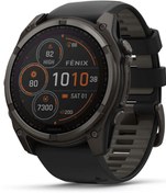 Resim Garmin Fenix 8 51mm Solar Sapphire Karbon Akıllı Saat | TR Garanti 