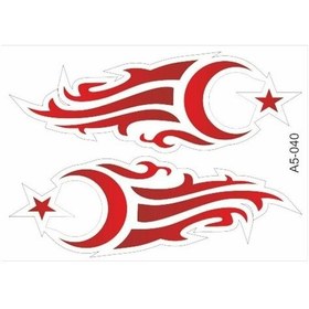 Resim A5 Sticker 052 Tek Paket Çoklu Sticker Çok Renkli 