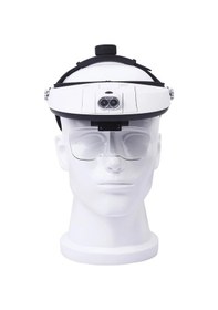Resim Mg-81001H Işıklı Kafa Büyüteci Tamirci Büyüteci 5 Lensli 