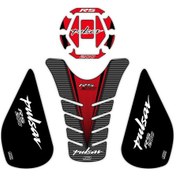 Resim GP Kompozit Bajaj RS 200 2015-2020 Uyumlu Tank Pad Seti Kırmızı 